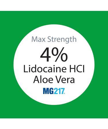MG217 Maximum Strength Pain Relief Cooling Burn Spray 4 oz with Lidocaine & Aloe Vera - Buy Online on GoSupps.com