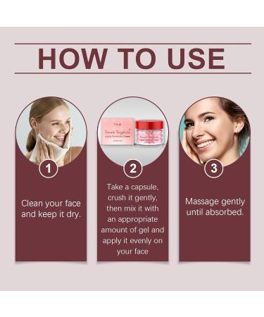 HOYGI Dual-Texture Face Cream with Peptide Complex & Hyaluronic Acid Anti-Aging Firming Moisturizer for Improved Elasticity & Radiance Sensitive Skin-Friendly Formula - Buy Online on GoSupps.com
