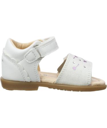Geox Baby Girl's B Verred D Sandals - 7.5 UK Child - White | Shop Now - Buy Online on GoSupps.com