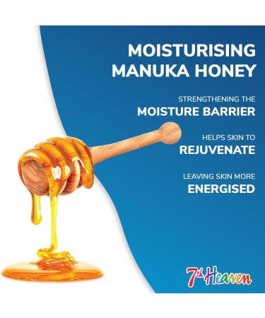 7th Heaven Manuka Honey Peel Off Face Mask with Vitamin E - Nourish and Renew - All Skin Types - Buy Online on GoSupps.com