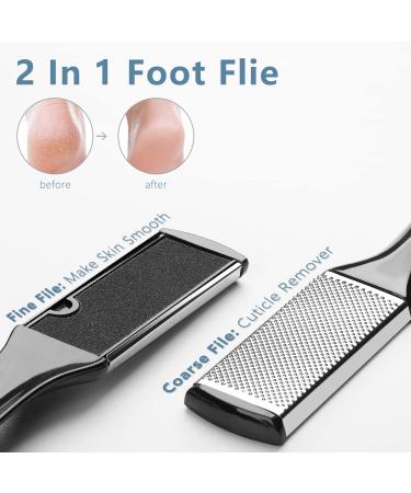 Wanmat Toenail Clippers Set for Seniors - Professional Ingrown Toenail Treatment Pedicure Kit for Thick Nails - 11Pcs - Buy Online on GoSupps.com