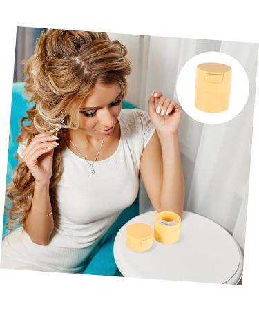 Balacoo Eyelash Glue Jar - Portable Lash Extension Tool Sealed Hard Plastic Makeup Container - 8.5x7cm - Perfect for Eyelash Extensions - Buy Online on GoSupps.com