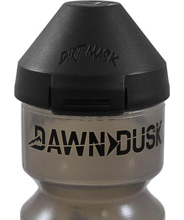 Dawn to Dusk Aqua Flow 25 oz Calibrated Water Bottle with Dirt Cap - Stay Hydrated All Day! - Buy Online on GoSupps.com