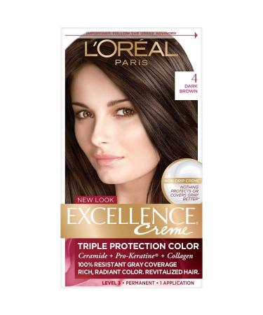 L'Oreal Paris Excellence Creme with Pro-Keratine Complex Dark Brown