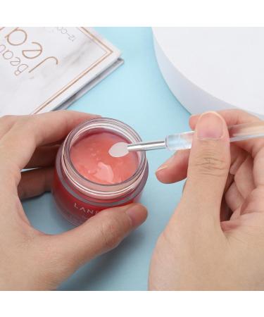Allbests 32Pcs Silicone Lip Brushes with Covers Silicone Lipstick Applicator Brushes for Lip Gloss & Balm Eyeshadow Makeup - Buy Online on GoSupps.com