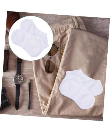 NUSITOU Anti Dry Sock 1 Pair Protective Socks Gel Socks Cotton Glove Moisturizing Socks for Breathable Socks Silicone Socks for Women Dry Feet Cracked Sebs Sole of Foot Women's Aloe White 21X13cm - Buy Online on GoSupps.com