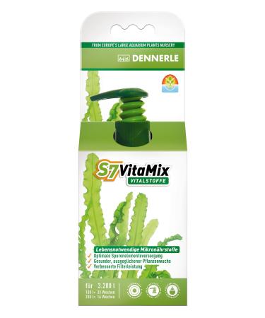 Dennerle 4464 S7 Vita Mix vital substances for aquarium plants 100 ml 100 ml (Pack of 1)