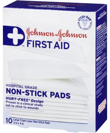 Johnson's First Aid Non Stick Easy Release Pads - Buy Online on GoSupps.com