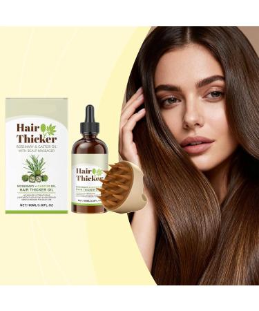 Oil for Dry Hair | Natural Moisturizer with Scalp Massage 100ml Nourishing and Repairing Oil Set | For Curly Frizzy Long Fine Straight Hair with Split Ends Men and Women - Buy Online on GoSupps.com