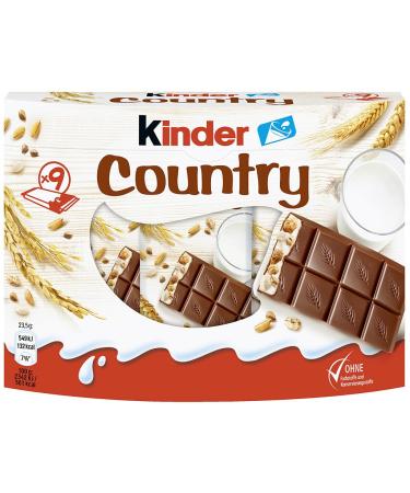 Children Country Riegel - 9 Bars (212g) | Healthy Snacks for Kids - International Shipping Available - Buy Online on GoSupps.com