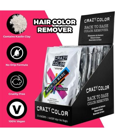 Crazy Color Back To Base Remover 45g - Buy Online on GoSupps.com