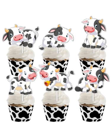 S-Cp-0041 Ice Cream Fruit Dessert Cupcake Topper Colorful Glitter Happy Birthday Sensory Pop Game Theme Decor Supplies Baby Shower Boys Girls Birthday Party Decorations