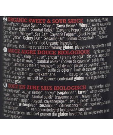 Biona Organic Sweet And Sour Stir Fry Sauce 240ml - Pack of 1 | 240 ml Sweet & Sour Sauce - Buy Online on GoSupps.com