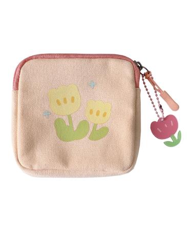 Women's binding bags storage box menstrual pad organizer pocket women's binding bags pad holder for periods organizers periodic bags for teenagers girls tampon holder for rose