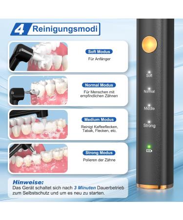 Teeth Whitening Kit HOTOIQ Electric 4 Modes Teeth Whitening Polishes After Cleaning for Teeth Cleaning and Whitening - Buy Online on GoSupps.com