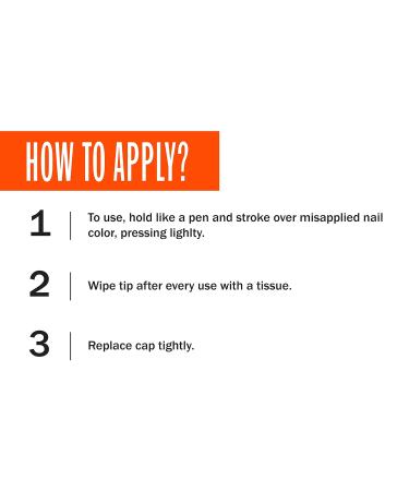 Sally Hansen No More Mistakes Manicure Cleanup Pen - 0.05oz (White) | Packaging May Vary - Buy Online on GoSupps.com