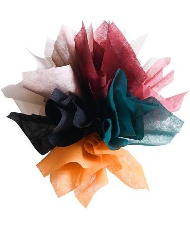 Korean Cotton Flower Wrapping Paper 10 Sheets - Waterproof Non-Woven Floral Supplies for Fresh Flowers - 23.6x23.6 Inch - Water Pink - Buy Online on GoSupps.com