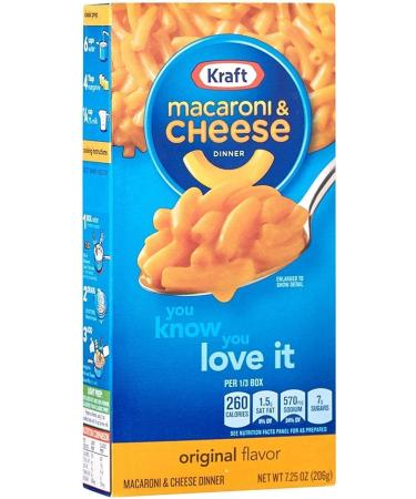 Giftoluxe Kraft Original Macaroni & Cheese 3-Pack 206grams Each | Mac and Cheese Instant Food | American Food (3 pack) - Buy Online on GoSupps.com