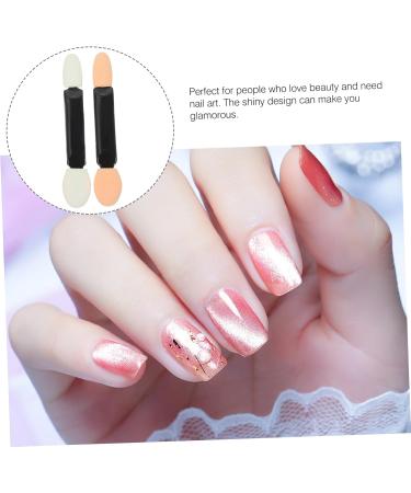 Didiseaon 50pcs Nail Sponge Nail Art Brush Eyeshadow Practical Manicure Brush Manicure Supply Mirror Effect Nail Brush Stick Nail Beauty Tool Nail Modification Brush - Buy Online on GoSupps.com
