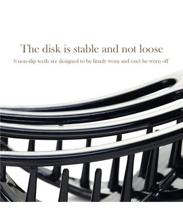 Buy 3 PCs Tortoise Hair Clips for Women & Girls - Slipproof Elegant Hair Accessories in Black Brown Coffee - Buy Online on GoSupps.com