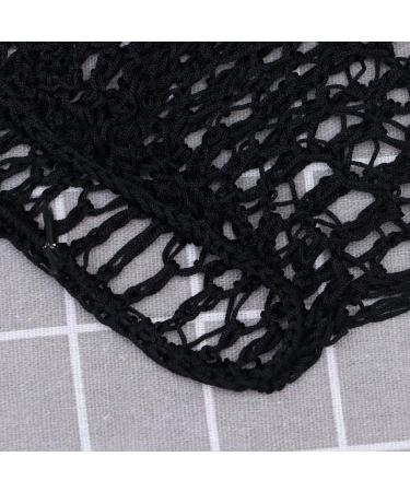 Beaupretty Elastic Wide Hair Net Bands - Black Rayon Snood Cover & Crochet Cap for Sleeping | Shop Internationally - Buy Online on GoSupps.com