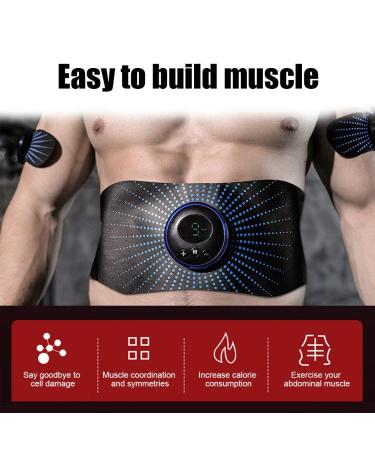 Muscle Toner Belly Tightening Belt - Wireless Abdominal & Limb Muscle Stimulator for Home & Outdoor Fitness - Buy Online on GoSupps.com