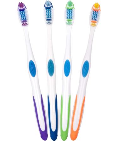 RM Oral Whitening Cavity Defense Soft Toothbrushes 4 Count Twin Pack - Gentle Cleaning for Brighter Smiles - Buy Online on GoSupps.com