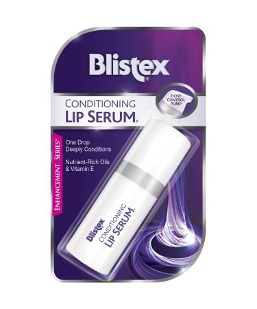 Blistex LipCare Conditioning Lip Serum Moisturizer With Dose Control Pump  0.30 Fl Oz