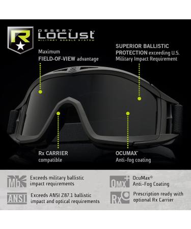 Buy Revision Military Desert Locust Goggle - Basic Solar/Light Brown | International Shipping Available - Buy Online on GoSupps.com