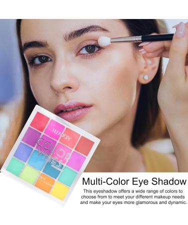 16 Colors Eyeshadow Makeup Mild and Blendable Dazzling Eye Shadow Palette - Eye Makeup Accessories for Home Working Shopping Traveling Gathering Dating Thaely - Buy Online on GoSupps.com