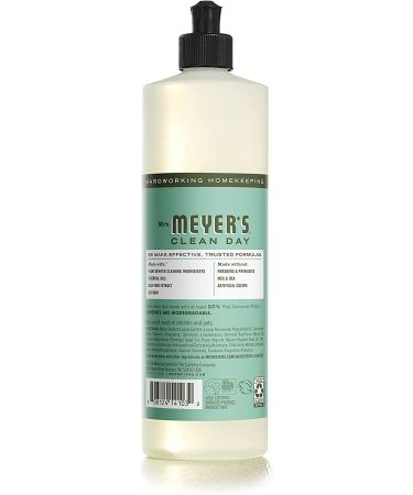 Mrs. Meyer's Liquid Dish Soap - Biodegradable Basil, 16 fl oz (Pack of 3) - Buy Online on GoSupps.com