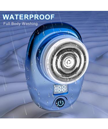 OneNine Mini Shaver Portable Electric Shaver with LED Display Electric Razor for Men USB Rechargeable Waterproof Portable Shavers Easy One-Button Wet and Dry Use Suitable for Home Car Travel - Buy Online on GoSupps.com