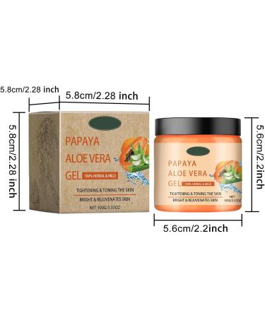 Shantou Youjia Papaya Aloe Vera Cream 100 g moisturizer with papaya and aloe vera bleaching brightening face cream from Boxiatil brightening face cream for radiantly white skin - Buy Online on GoSupps.com
