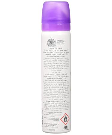 Yardley of London Refreshing Body Spray for Women April Violets 2.6 Ounce - Buy Online on GoSupps.com