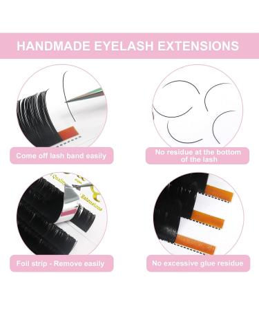 Buy Individual Eyelash Extensions | 1:1 Thickness 0.03/0.05/0.07/0.1/0.15/0.20 | C Curl 16mm - International Shipping - Buy Online on GoSupps.com