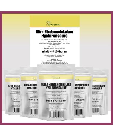 10g Hyaluronic Acid Powder for DIY Cosmetics & Gel | Premium Quality | Fast International Shipping - Buy Online on GoSupps.com