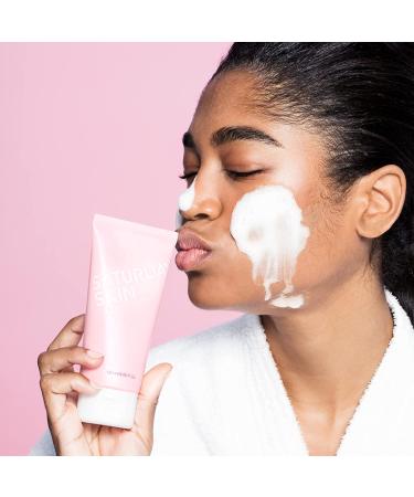 Saturday Skin Rise + Shine Gentle Cleanser 4.05 fl oz - Hydrating Facial Cleanser for Radiant Skin - Buy Online on GoSupps.com