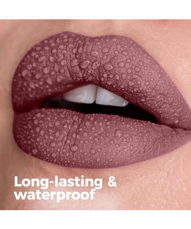 Allbestaye Long Lasting Waterproof Liquid Matte Lipstick | Non-Stick Cup Matte Lip Gloss 14# - Buy Internationally - Buy Online on GoSupps.com