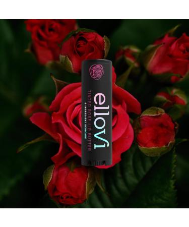 Natural Lip Butter - Wild Rose Tinted Lip Balm | Vegan 6 Ingredients | All Day Hydration - Buy Online on GoSupps.com