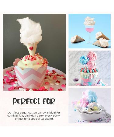 Baking Beauty and Beyond Premium 800g Coconut Flavour Floss Sugar - Natural Ingredients for Cotton Candy - Bulk Flossing Sugar for Every Occasion - Buy Online on GoSupps.com