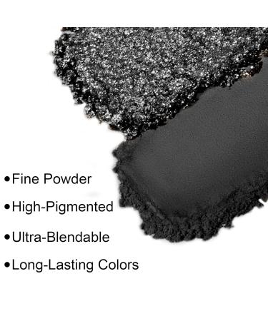 Erinde Single Matte Gray Brown Eyeshadow - Ultra-Blendable & Long Lasting Vegan Eye Makeup for Cool Smokey Eyes - Buy Online on GoSupps.com