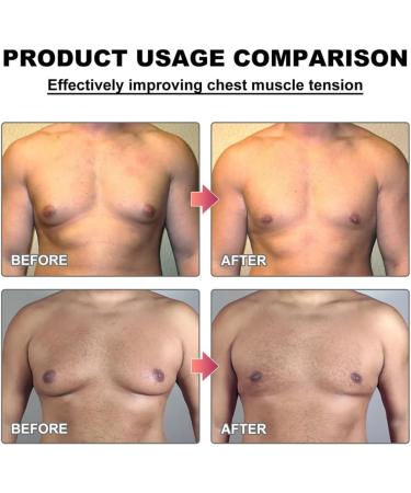 Gynecomastia Heating & Firming Oil for Men - Strengthen Chest Muscles (1Pc) | Buy Internationally - Buy Online on GoSupps.com