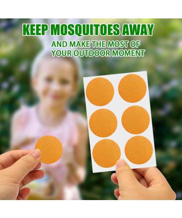 120 Pack Natural Citronella Mosquito Repellent Patches for Kids & Adults - DEET Free Stickers for Indoor and Outdoor Use - Buy Online on GoSupps.com