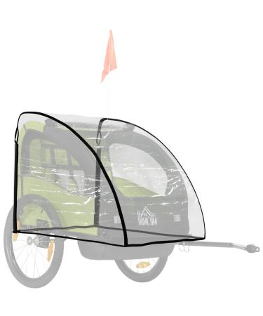 HOMCOM Rain cover for child trailer rain cover