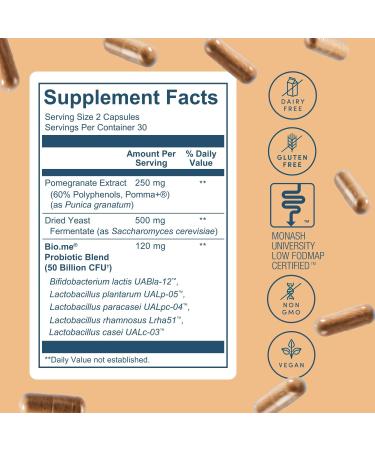Bio.me Fiber Rescue & Synbiotic Bundle - Psyllium Husk Powder for Digestive Health (30 Servings) & Daily Synbiotic 3-in-1 Prebiotics and Probiotics for Digestive & Immune Support (60 ct) - Buy Online on GoSupps.com