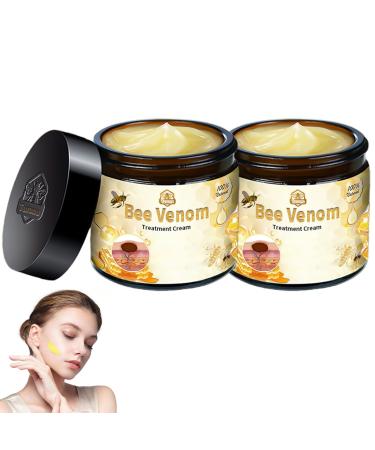 Turonutm Bee Venom Skin Treatment Cream AAD Recommended Skin Removal and Skin Care for Face and Body for All Skin Type Fast and Effective (2Cans) 1 Fl Oz (Pack of 1)