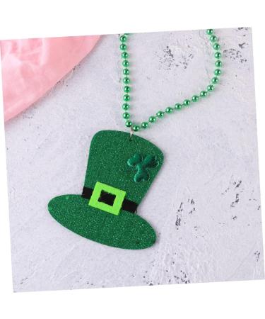 ABOOFAN Necklace Bead Pendant Shamrock Jewelry Green Beads Jewlery Beads Bead Chain - Buy Online on GoSupps.com