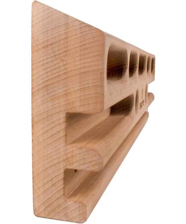 eGUrre Hangboard Climbing Board - Premium Basati Wooden Fingerboard for Strength Training & Climbing Fitness - Buy Online on GoSupps.com