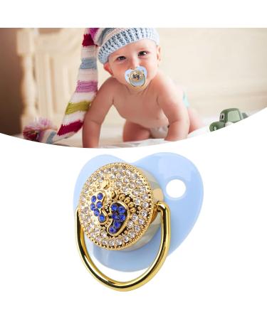 Premium Baby Pacifier for 6-18 Months | Soft Touch Silicone Antistatic Newborn-friendly - Blue - Buy Online on GoSupps.com