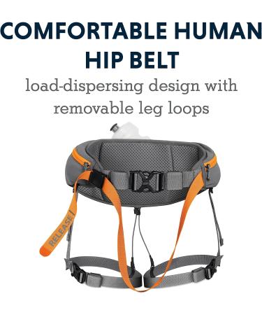 Ruffwear Omnijore Dog Joring System - Orange Poppy Large/X-Large for Skiing, Skateboarding, Biking - Buy Online on GoSupps.com